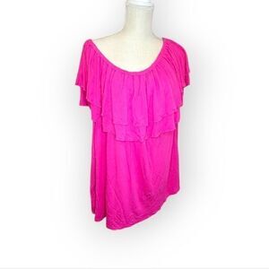 New Context 2X Pink Top plus size